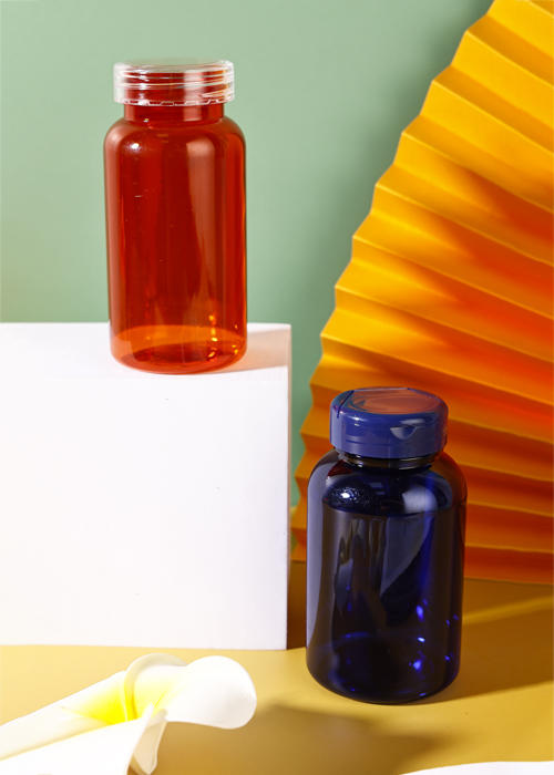 120ml PET semi-permeable capsule bottle health care product bottle