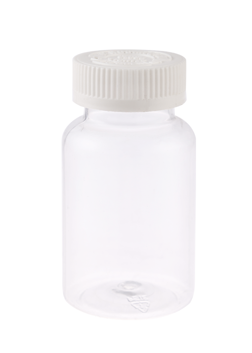 150ml PET capsule health product bottle with pressure screw cap
