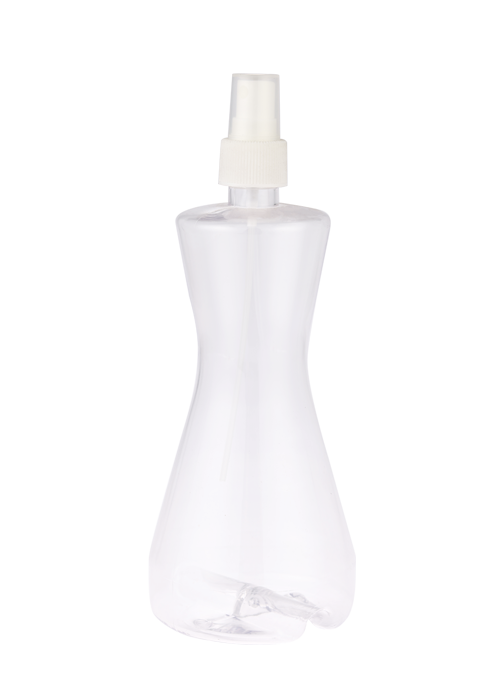 400ml Xiaoman waist PET clear spray bottle