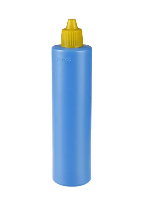 300ml PE Straight Cylindrical Cleaner Bottle