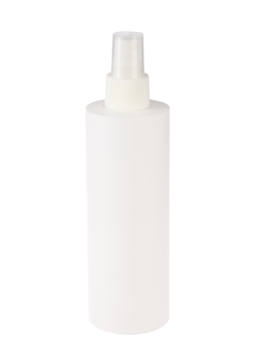 300ml PE cylindrical straight spray bottle