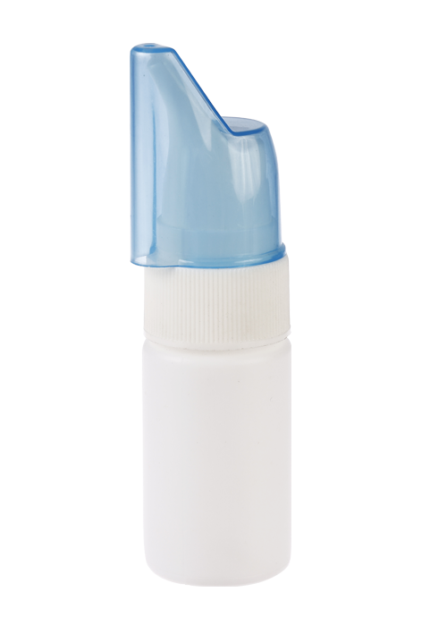 60ml PE rhinitis spray bottle saline solution bottle
