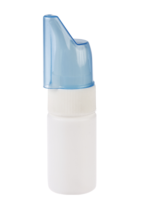 60ml PE rhinitis spray bottle saline solution bottle
