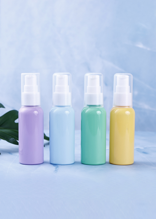 50ml PET color solid color spray bottle