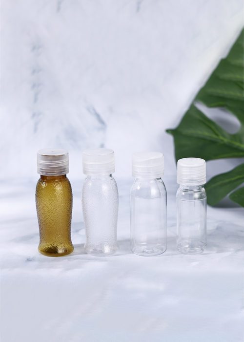 25. 50ml PET transparent tobacco bottle