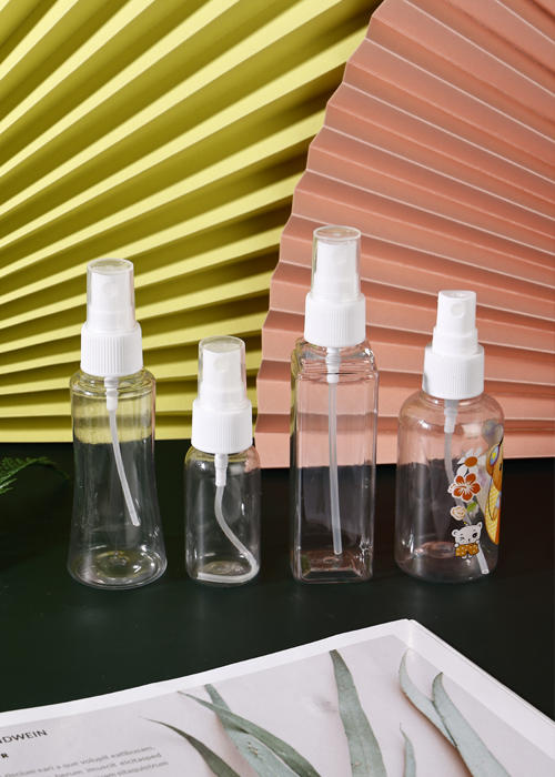 30-60ml PET clear spray bottle