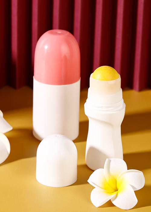 30-60ml PE white roll-on bottle roller-ball bottle antiperspirant bottle