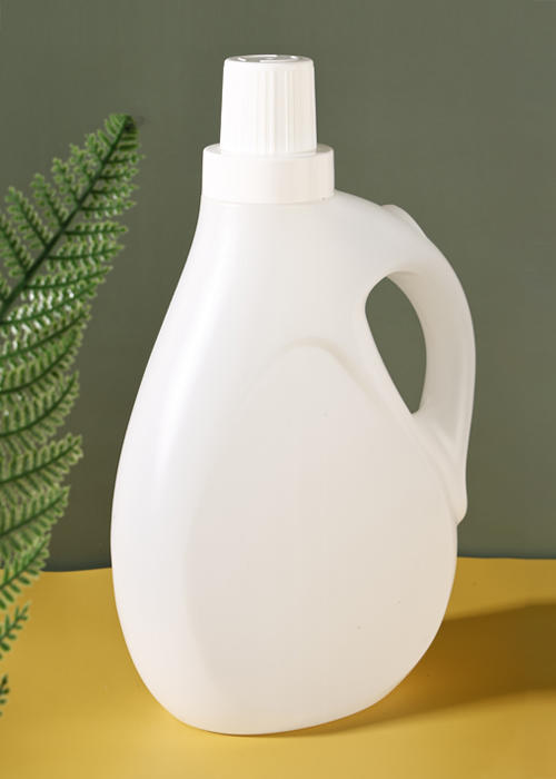2.5L PE White Laundry Liquid Bottle Softener Bucket