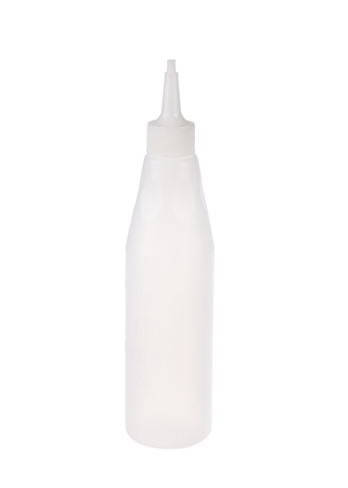 hair dye bottle sharp mouth bottle