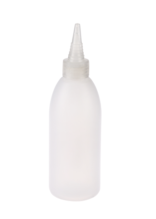 sharp mouth PE bottle