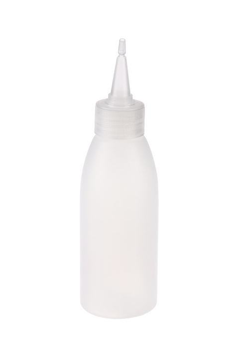 sharp mouth PE bottle