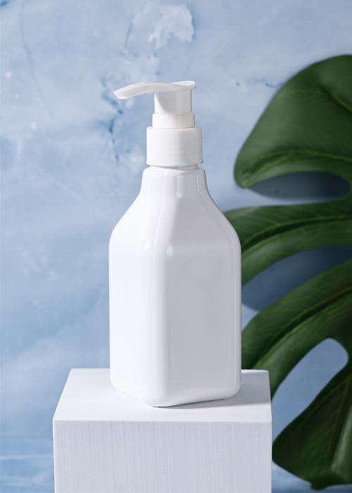 300ml White PET Lotion Pump Bottle