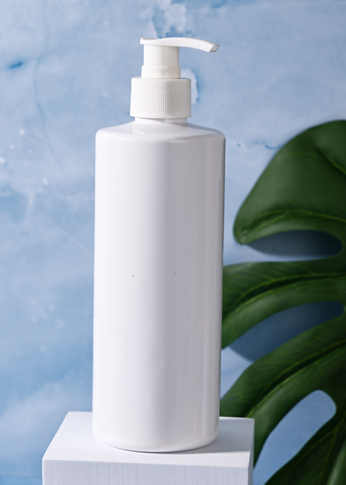 500ml White PET Lotion Pump Bottle