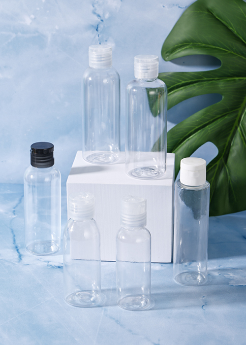 100ml PET transparent round bottle