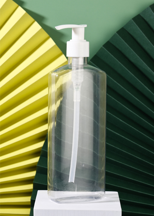 400ml PET Flat Lotion Pump Bottle