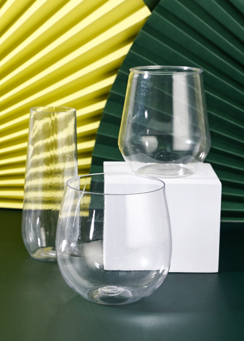 150-450ml PET Disposable Red Wine Glass