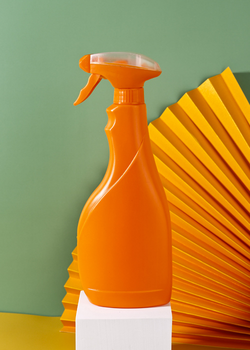 500ml PE Orange Handheld Airbrush Bottle