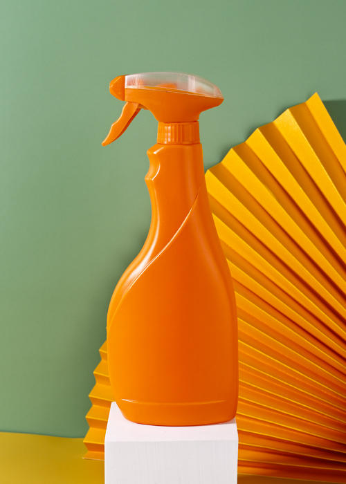 500ml PE Orange Handheld Airbrush Bottle