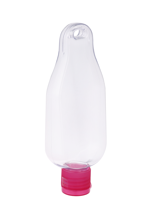 50-60ml PETG upside-down hook bottle gel disposable hand sanitizer flip bottle