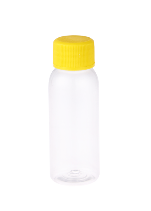30-100ml PET transparent flip-top bottle