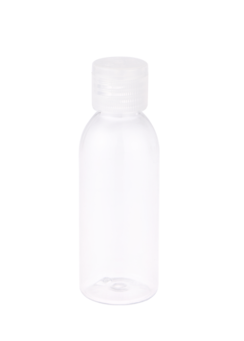 30-100ml PET transparent flip-top bottle