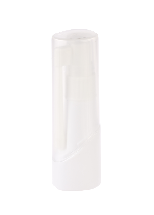 25ml PE rhinitis spray bottle with large cap and large cover