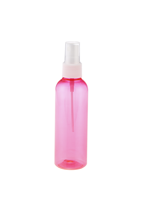 100-200ml pink transparent PET spray bottle disinfection cleaning liquid sub-bottling