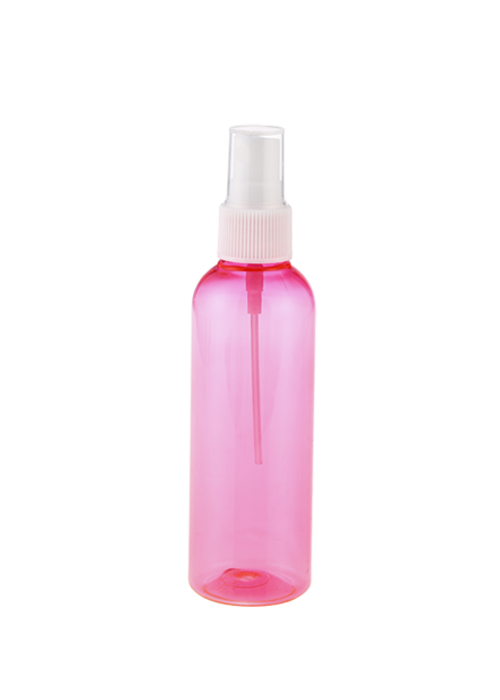 100-200ml pink transparent PET spray bottle disinfection cleaning liquid sub-bottling