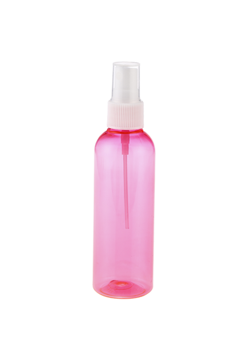 100-200ml pink transparent PET spray bottle disinfection cleaning liquid sub-bottling