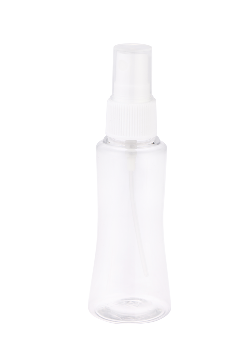 60ml PET clear small waist spray bottle