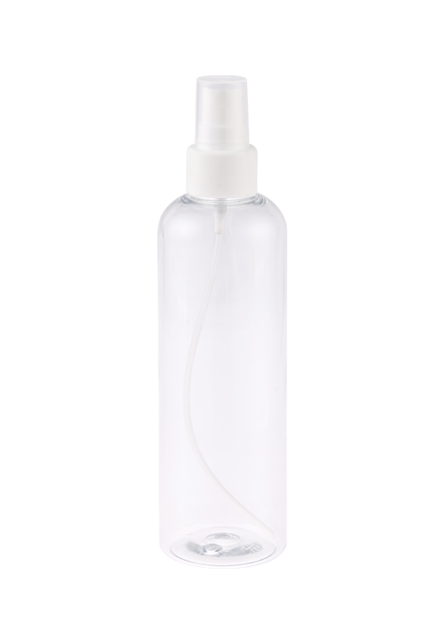 100-200ml PET clear round spray bottle