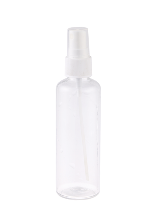 100-200ml PET clear round spray bottle