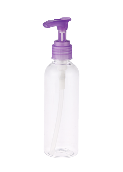 200-300ml PET transparent gel lotion pump bottle disinfection and sterilization disposable hand sanitizer bottle