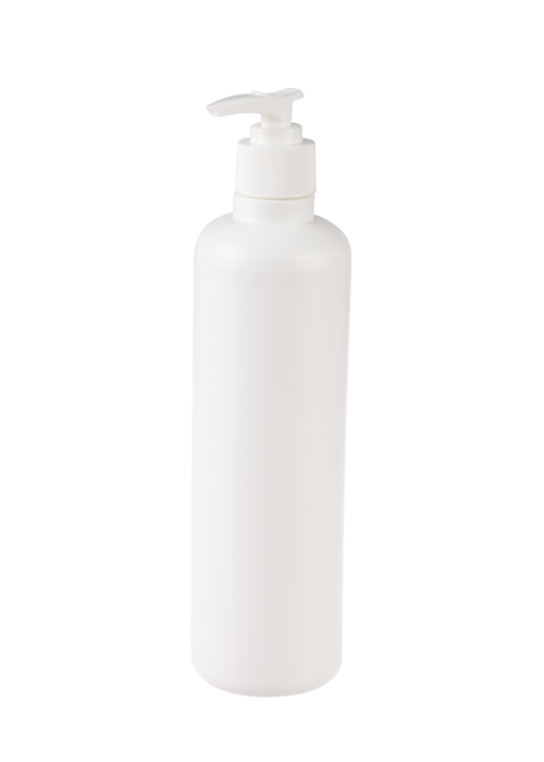 500ml PE gel lotion pressure pump bottle shower gel shampoo round bottle