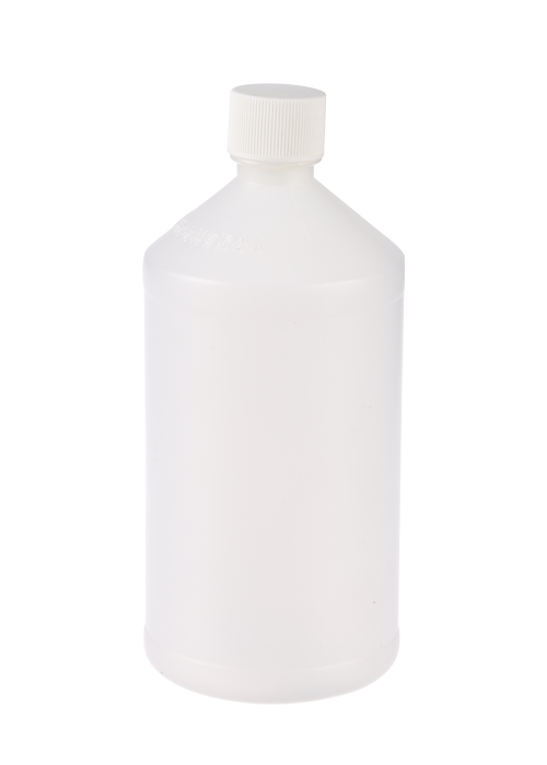 500ml white PE liquid bottle