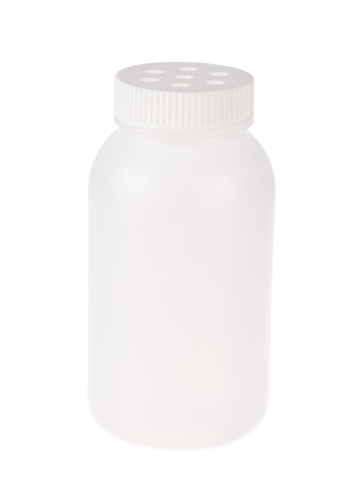 200-500ml PE feeding and breeding animal biological bottle with holes