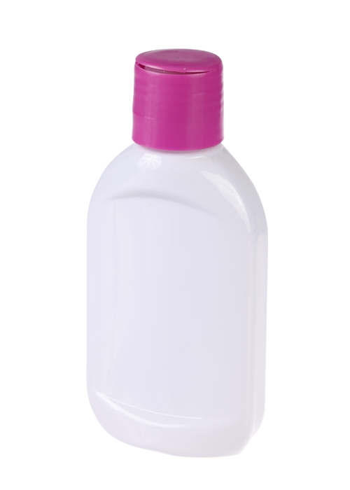 120ml PE white cream applicator bottle