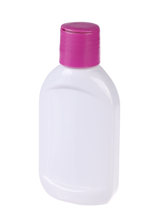 120ml PE white cream applicator bottle