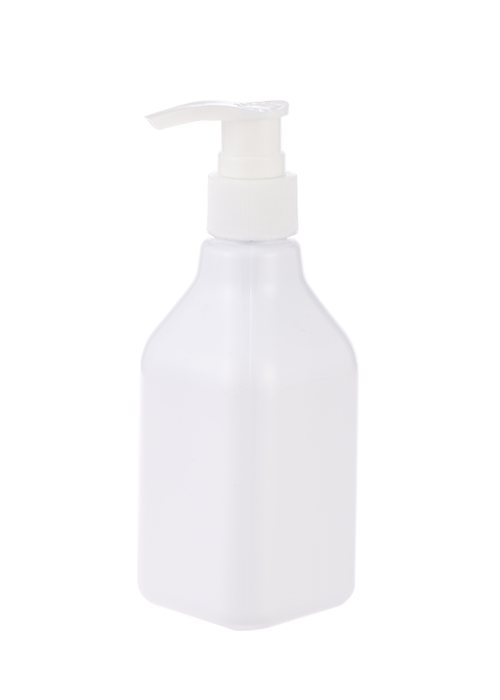 300ml PET White Lotion Pump Hand Sanitizer Bottle