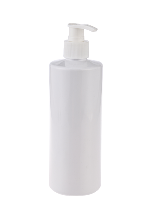 500ml PET White Gel Lotion Pump Bottle