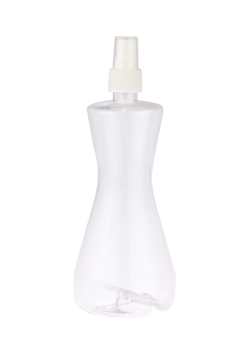 400ml Xiaoman waist PET clear spray bottle