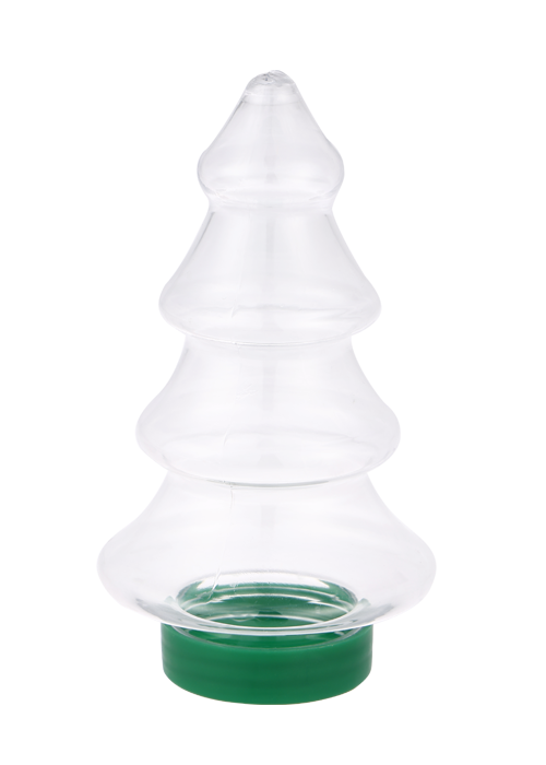 300ml PET Clear Christmas Tree Bottle