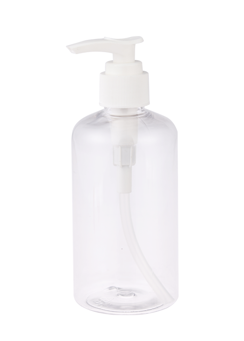 500ml PET Clear Gel Lotion Pump Hand Sanitizer Bottle