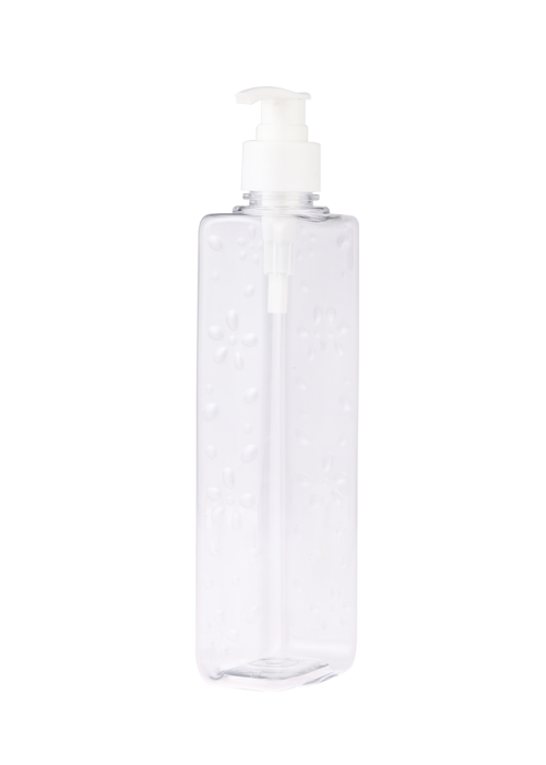 300-500ml PET clear gel lotion pressure pump bottle hand sanitizer bottle