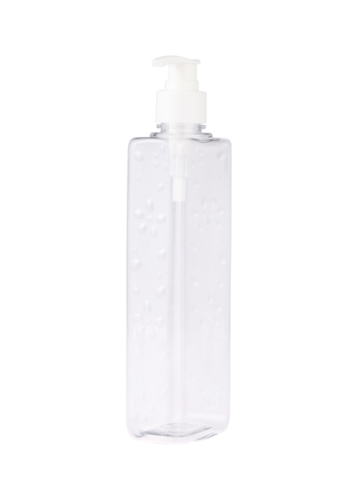 300-500ml PET clear gel lotion pressure pump bottle hand sanitizer bottle