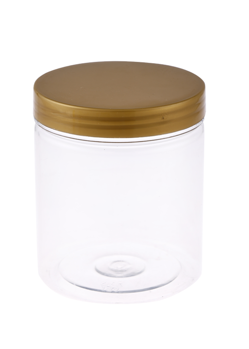 300ml PET Transparent Food Jar Nut Packaging Jar
