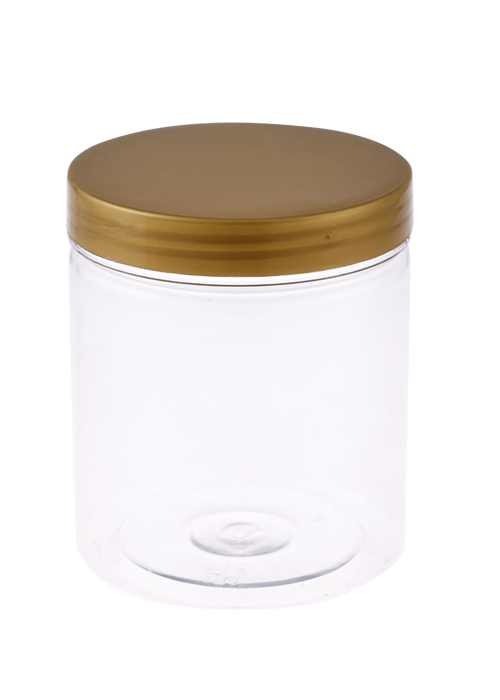 300ml PET Transparent Food Jar Nut Packaging Jar