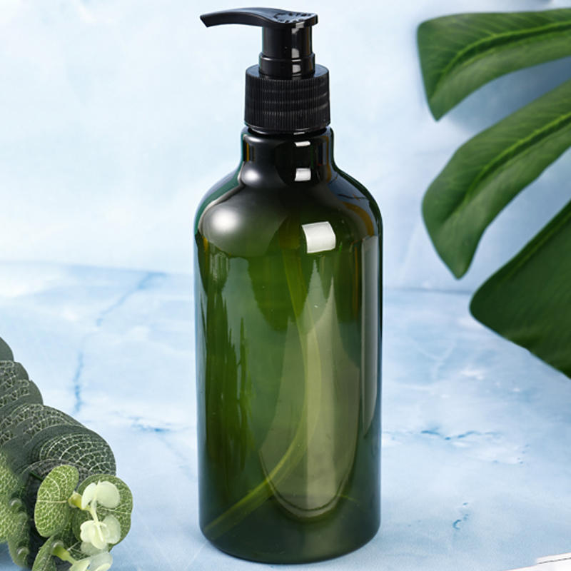 500ml PET Olive Essence Shampoo Body Wash Bottle